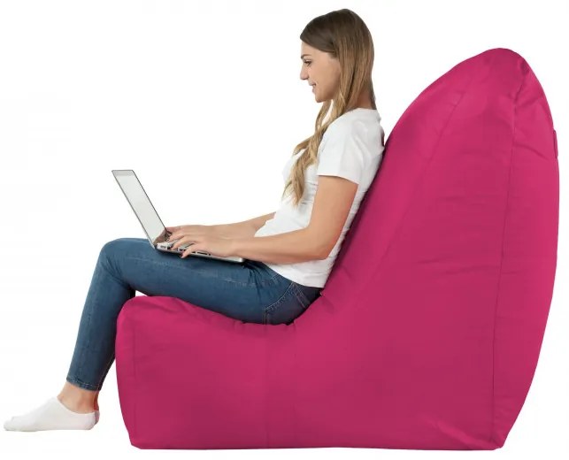 Moderné kreslo DISTINTO fuchsiové (OUTDOOR)