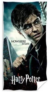 Carbotex Dětská osuška 70 × 140 cm ‒ Harry Potter Nebezpečí číhá všude