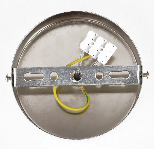 Brilagi - Prisadený luster ECLIPSE 5xE14/10W/230V pr. 38 cm strieborný