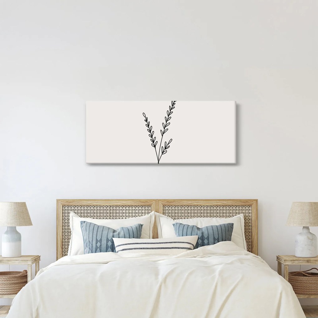 Obraz - Lúčny kvet N⁰2 (120x50 cm)