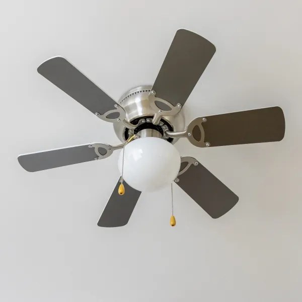 ZEVENTI - Stropný ventilátor GALDANA 1xE27/60W/230V šedá/biela