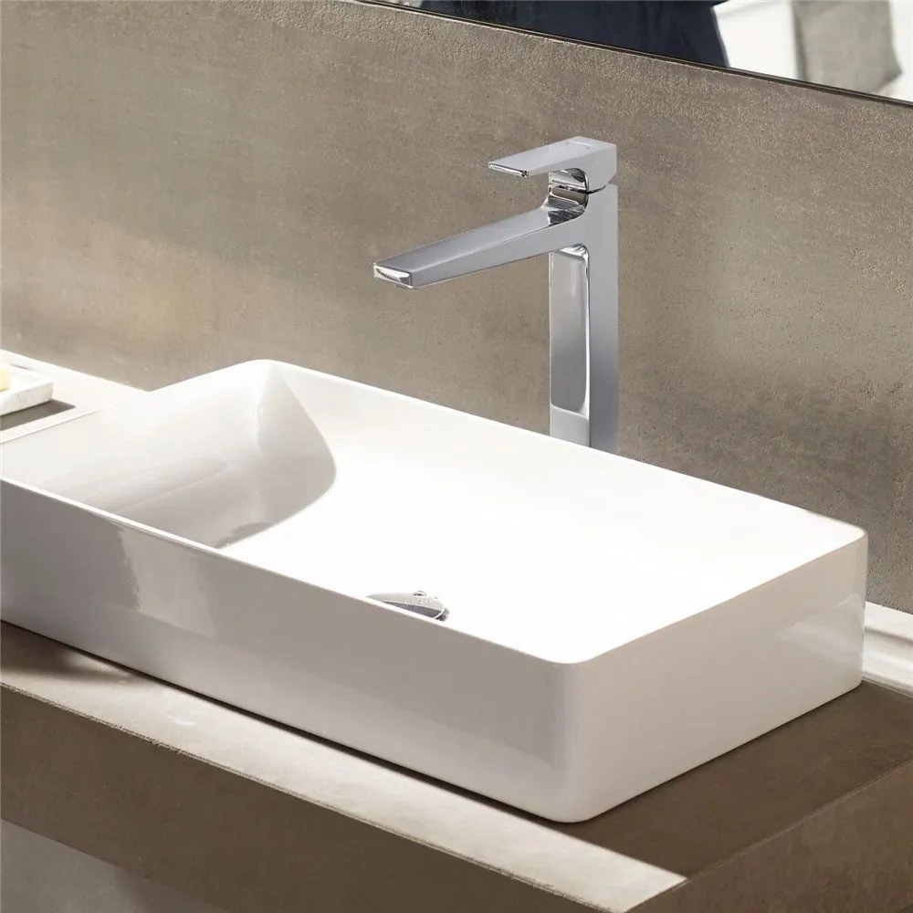 HANSGROHE Metropol páková batéria pre umývadlové misy, s odtokovou súpravou Push-Open, plná páka, výška výtoku 259 mm, chróm, 32512000