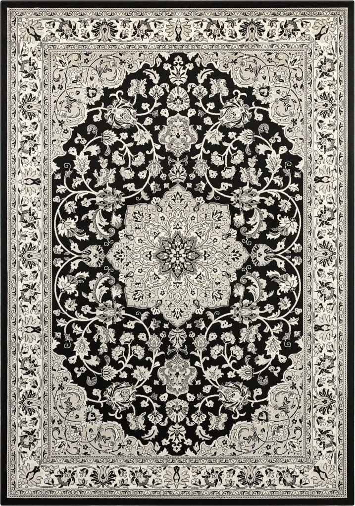 Mujkoberec Original Kusový koberec Mujkoberec Original 104226 Black/Grey - 160x230 cm