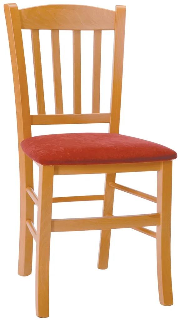 Stima stolička VENETA - zákazkové látky Odtieň: Tmavo hnedá, Látka: BOLTON NEW arancio 1
