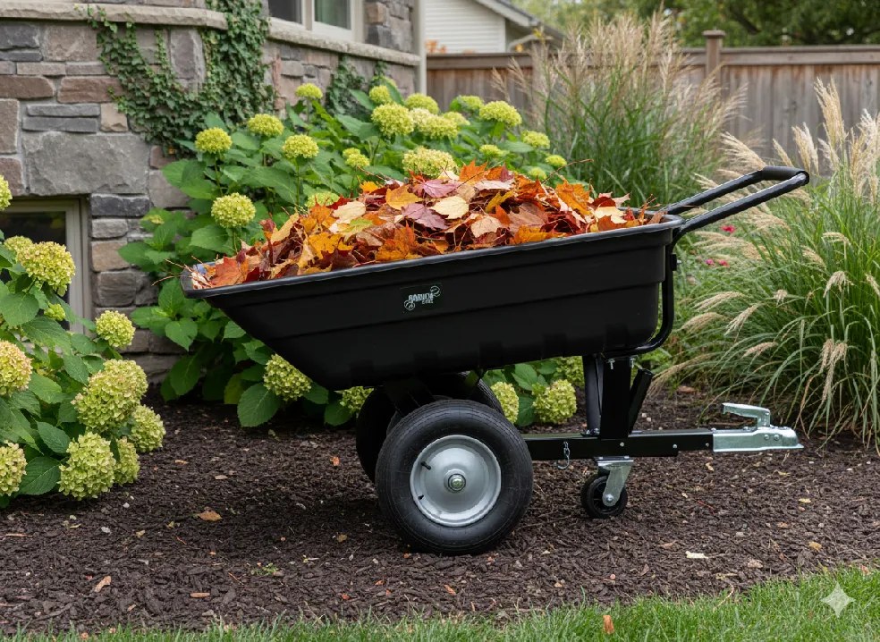 Garden Line PRIVES - KOLESOVY VOZÍK 177x86x75 cm NOSNOST 295 kg / OBJEM 220L