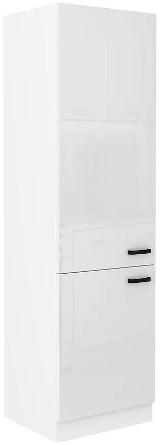 Kuchynská skrinka MIA biely lesk/biely 60dk-210 2f