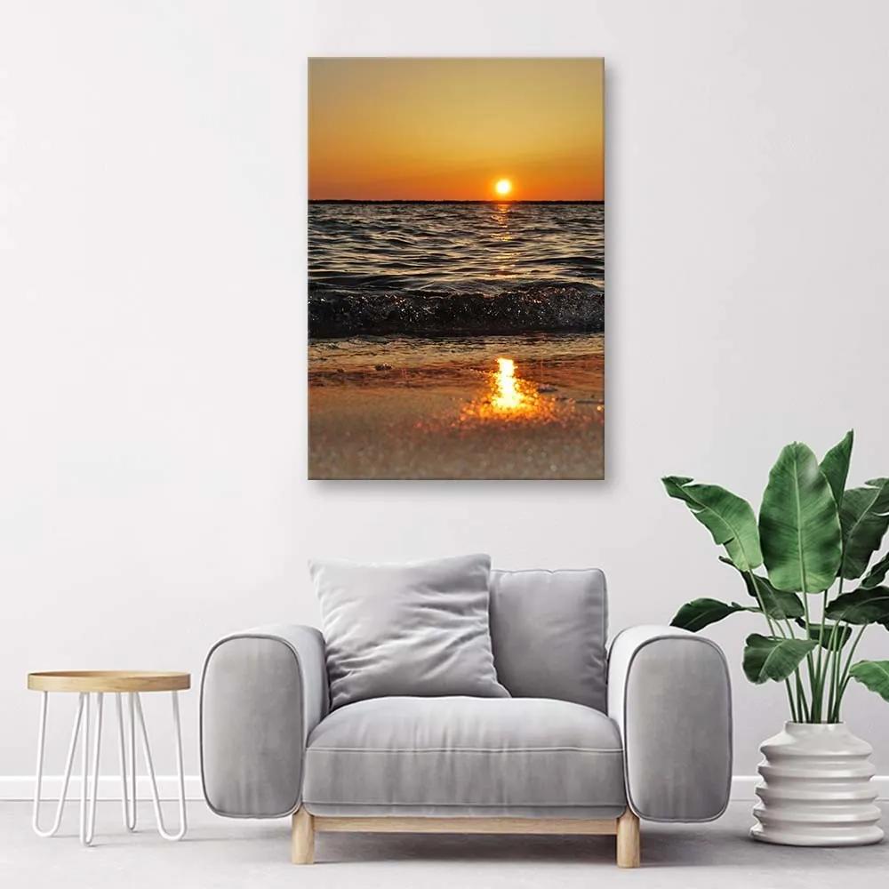 Gario Obraz na plátne More a zapadajúce slnko Rozmery: 40 x 60 cm
