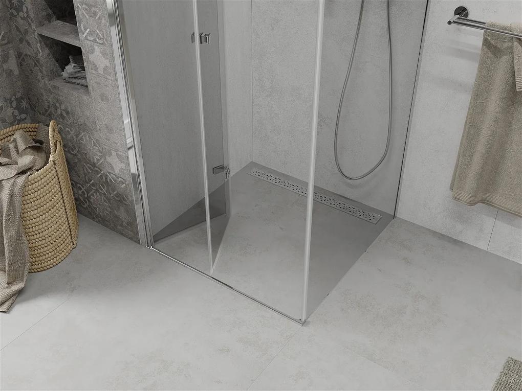 Mexen Lima, sprchovací kút 120 (dvere) x 120 (stena) cm, 6mm číre sklo, chrómový profil, 856-120-120-01-00