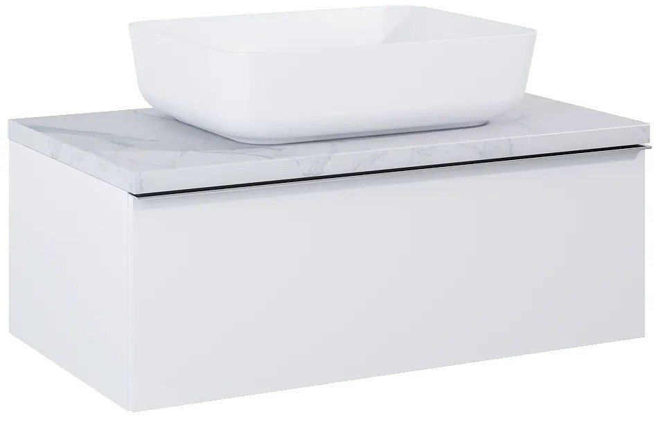 Elita Look, umývadlová skrinka 80x45 cm 1S PDW, biela matná, ELT-167594