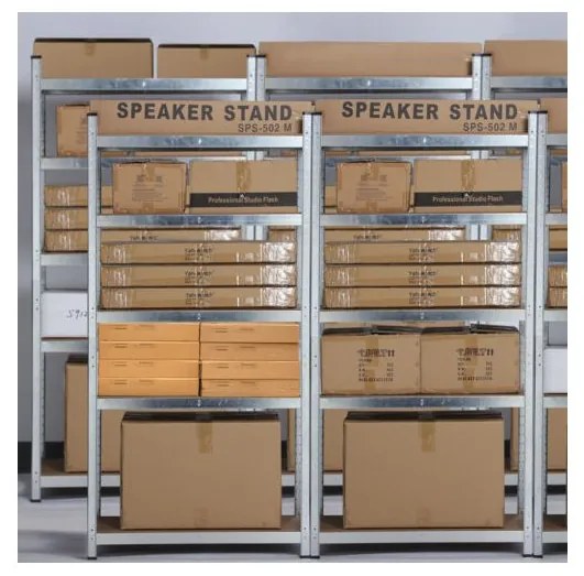Fistar Regál 2000x900x450 mm zinkovaný 5-policový, nosnosť 875 kg