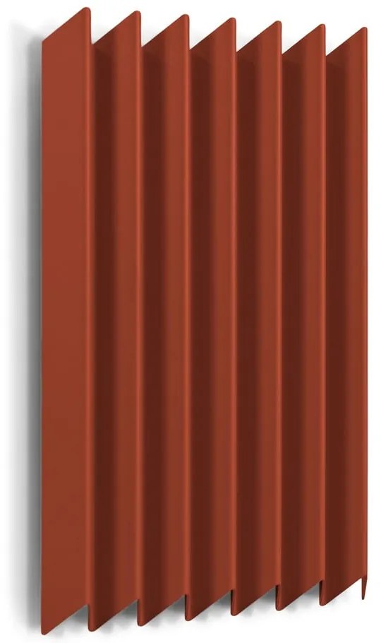 Kovový nástenný vešiak v tehlovej farbe Sensu – Spinder Design