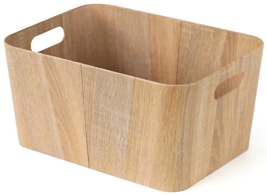 Prírodný úložný košík