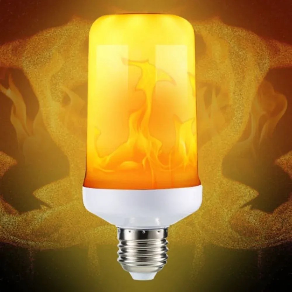 Zaparkorun LED žiarovka HYO-2, 5W - imitácia plameňa - orange