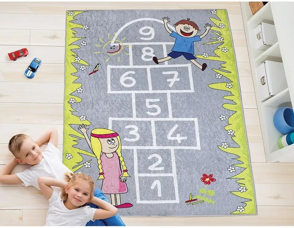 Bellatex Detský kusový koberec Skákací Panák, 100 x 150 cm