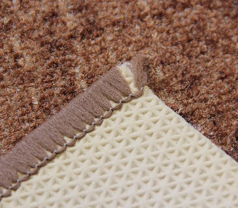 Associated Weavers, Protišmykový behúň na mieru Bombay 44, šíre 80 cm, hnedá, chodba / predsieň