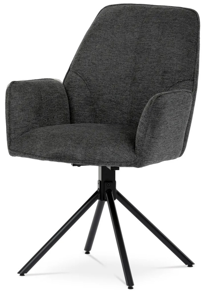 Sada jedálenských stoličiek s vratným mechanizmomHC-522 GREY2, 2 ks