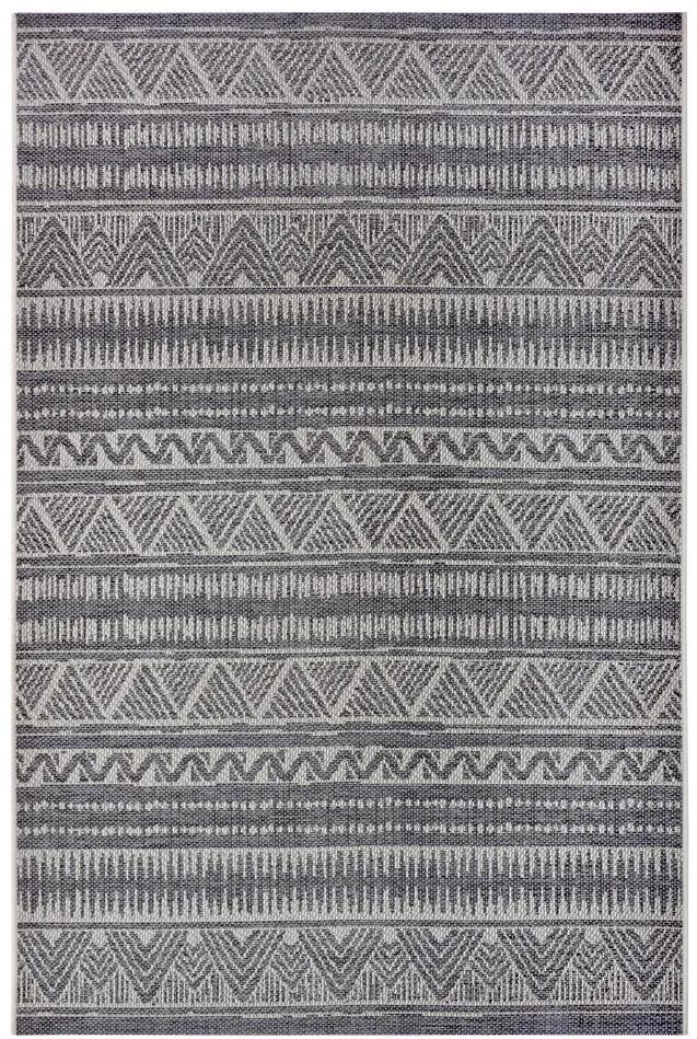 Hanse Home Collection koberce Kusový koberec Clyde 105906 Loto Grey Beige – na von aj na doma - 76x150 cm