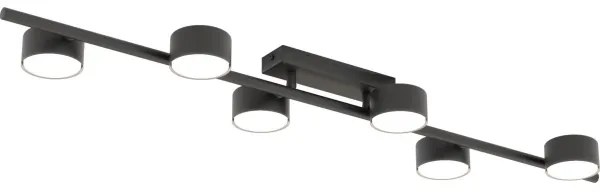 Stropné svietidlo BET 6xGX53/12W/230V čierna