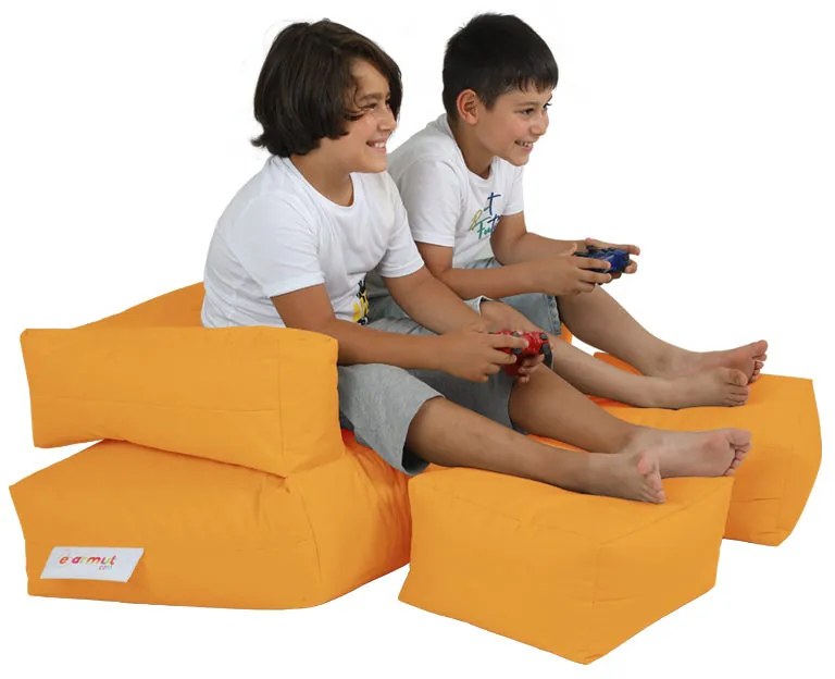 Sedací vak Kiddo (Oranžová). Vlastná spoľahlivá doprava až k Vám domov. 1073221