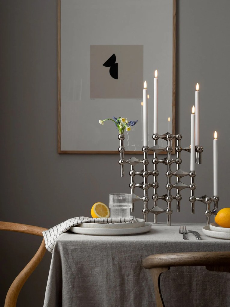 Stoff Nagel Voskové LED sviečky White – set 2 ks
