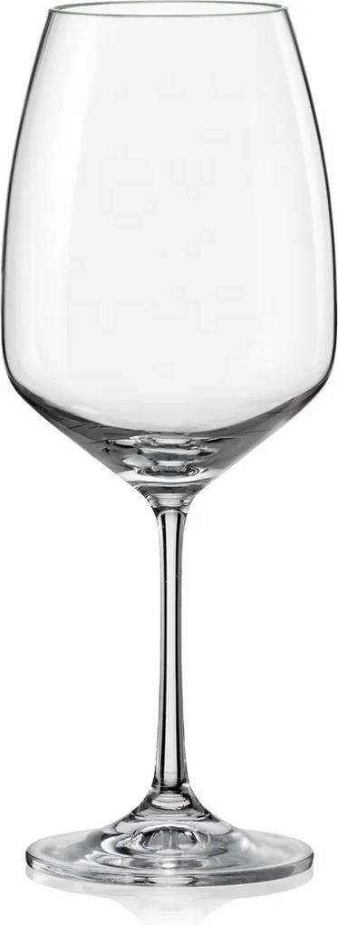 Crystalex 6-dielna sada pohárov na víno GISELLE, 560 ml
