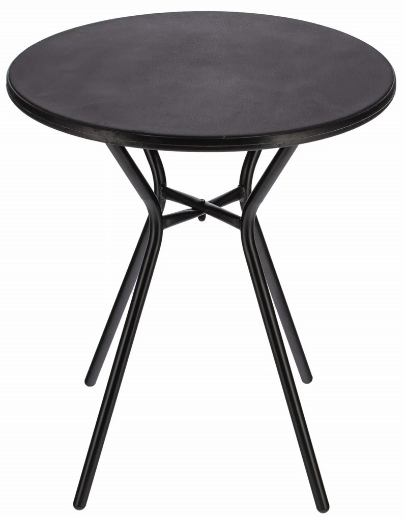 Dekorstudio Kávový stolík čierny - 60 cm