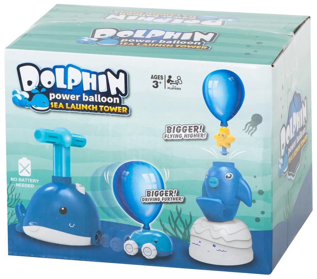 KIK Aerodynamický odpaľovač balónov s delfínmi