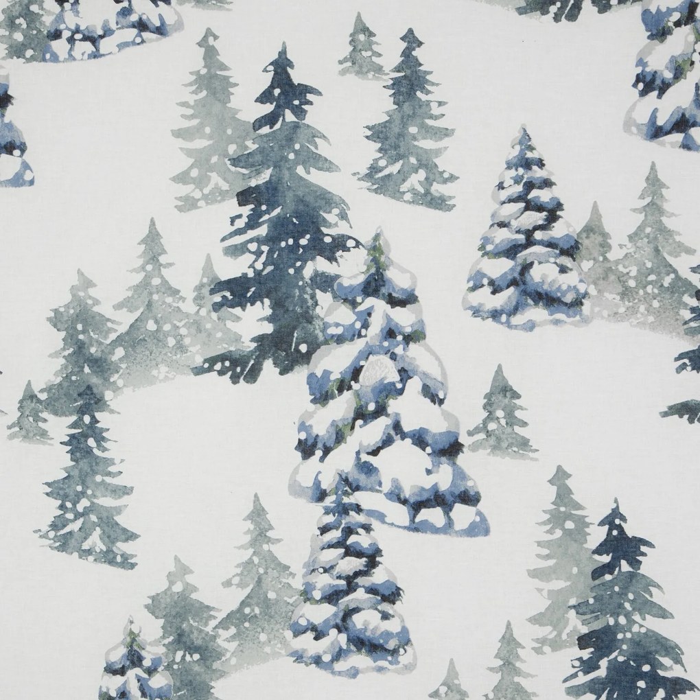 VIANOČNÉ RENFORCÉ OBLIEČKY NATAL 140X200 CM, 1 KS 70X80 CM VZOROVANÉ