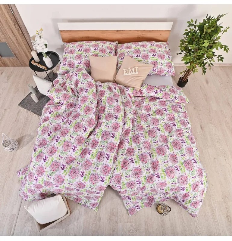 Obliečky bavlnené Cindy EMI, Štandardný set jednolôžko obsahuje 1x 140x200 + 1x 70x90