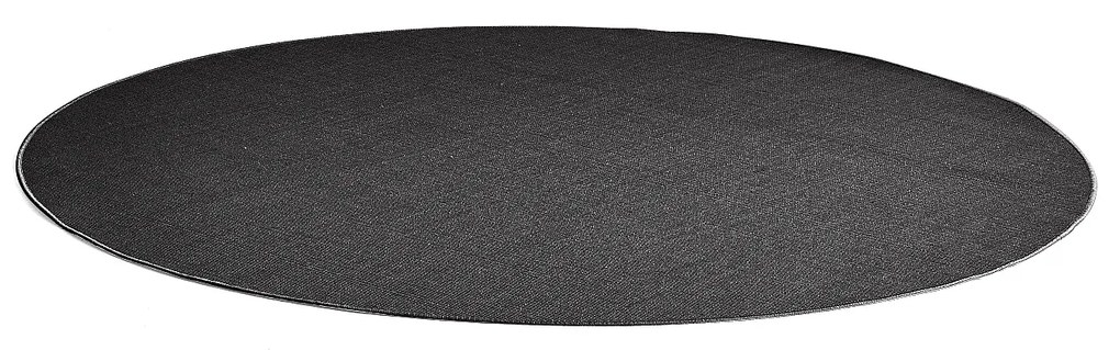 Okrúhly koberec ALVIN, Ø 3500 mm, čierny