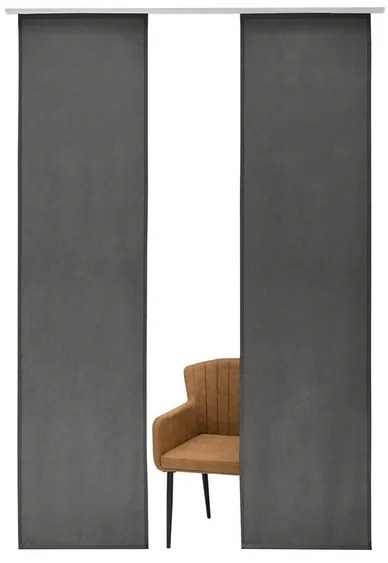 Gözze Panelový záves Linus, 60 x 245 cm (antracitová)  (100247926)