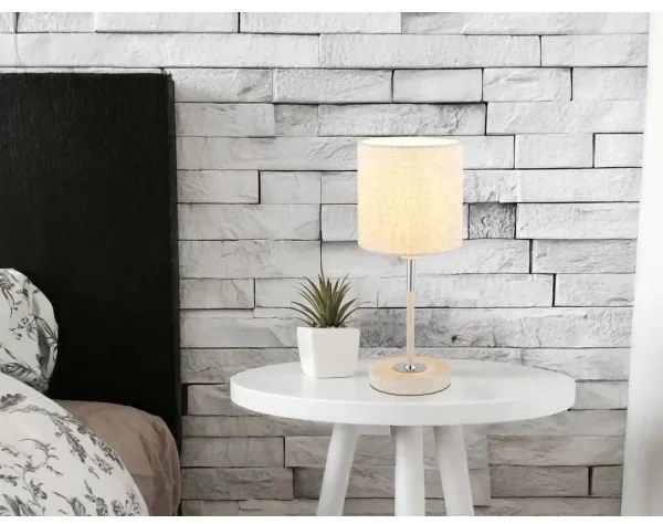 Globo 15968T - Stolná lampa DELEON 1xE14/40W/230V