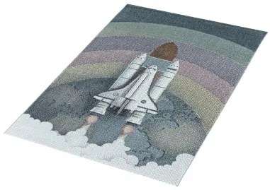 Koberce Breno Kusový koberec FUNNY 2111 Blue, modrá, viacfarebná,120 x 170 cm