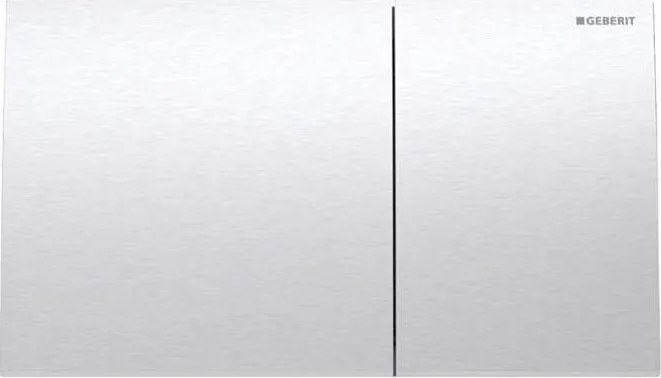 Geberit 115.622.FW.1 - Splachovacie tlačidlo Sigma70 25x14,6 cm, nerezová oceľ