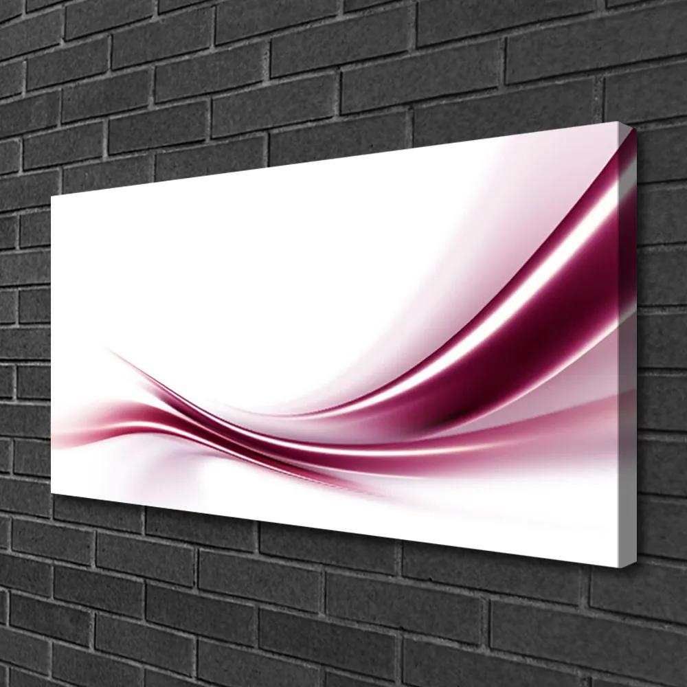 Obraz Canvas Abstrakcia vlny art umenie 140x70 cm