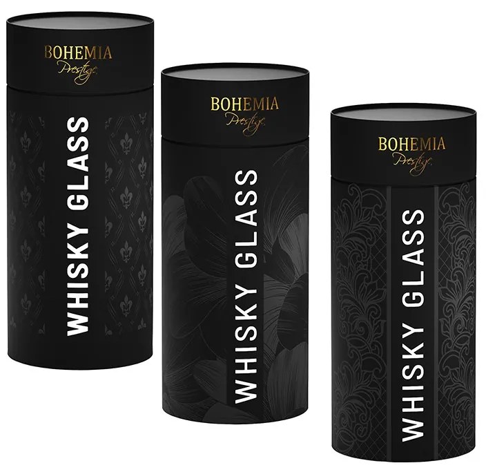 BOHEMIA PRESTIGE SEMPRE POHÁR NA WHISKY V TUBE 340 ML SADA 2KS