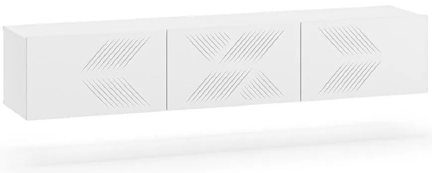 TV stolík Závesny Clearing 07 biela