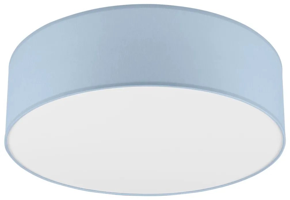 Stropné svietidlo SIRJA PASTEL DOUBLE 4xE27/15W/230V pr. 45 cm modrá