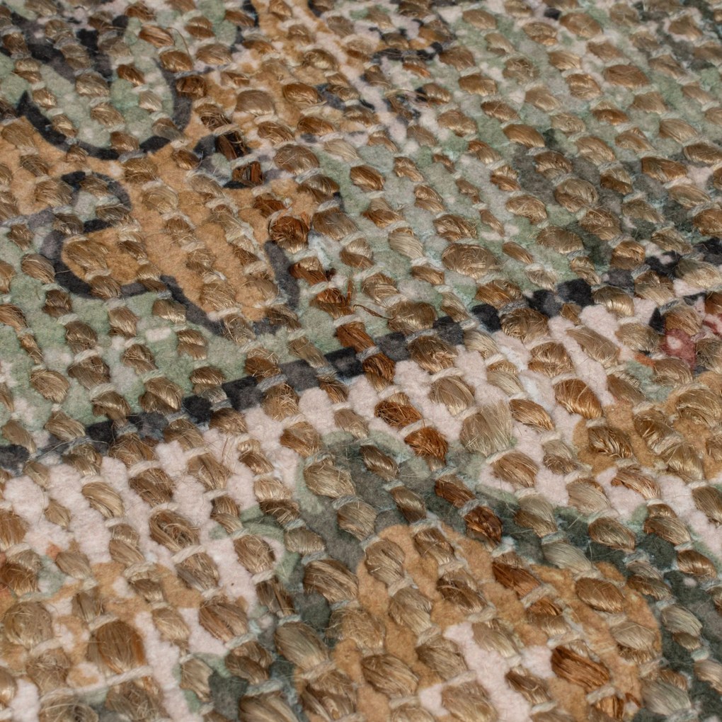 Flair Rugs, Kusový koberec Nadya Selena Green, 120x170, zelená, obývacia izba