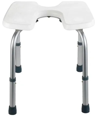 WENKO 206051100-Stolička SECURA 46x53,5 cm biela/strieborná