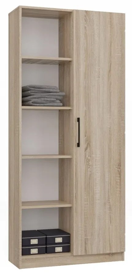 Knižnica AGAV dub sonoma