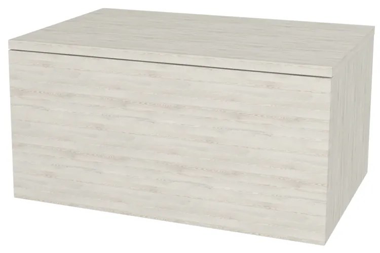 Mereo Ponte, kúpeľňová skrinka 70 cm, Multidecor, White Loft Pine, MER-CN291WLP1