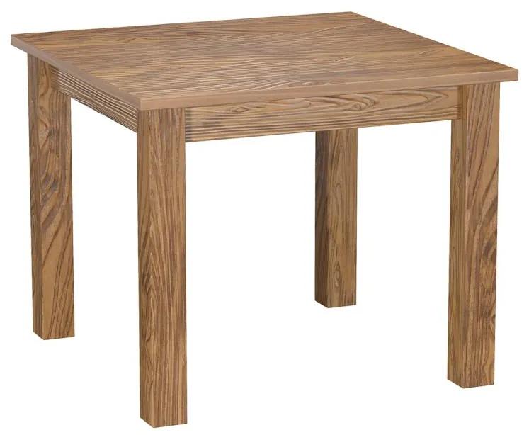 IDEA nábytok Jedálenský stôl 92x92 + 4 stoličky EL DORADO dub antik