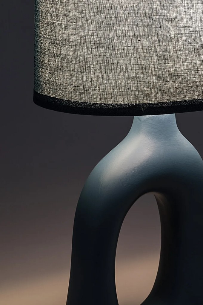 Rabalux SYLIRA stolná lampa, modrá farba