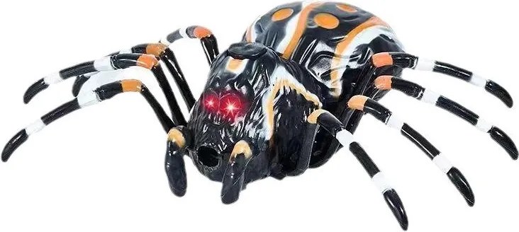 LEAN Toys Diaľkovo ovládaný pavúk Tarantula Infrared Black R/C ST