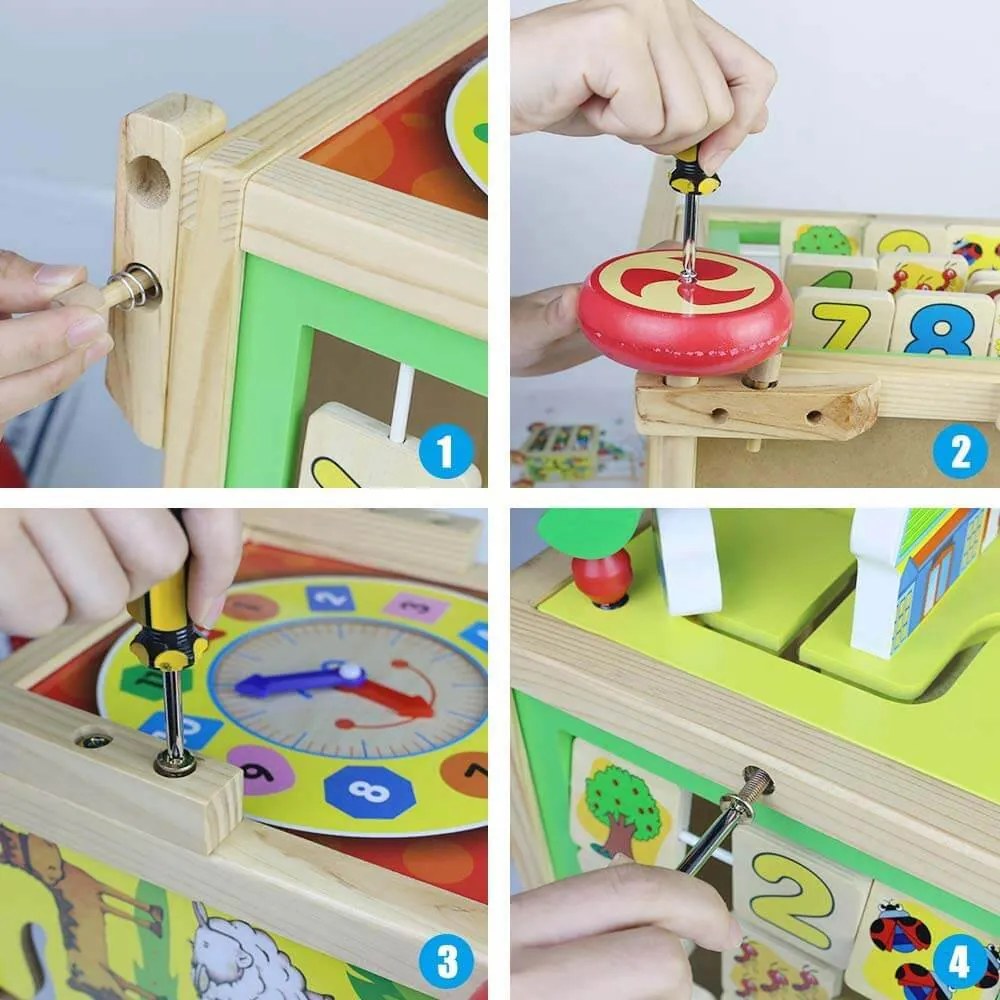 Multifunkčná drevená pomôcka na chodenie