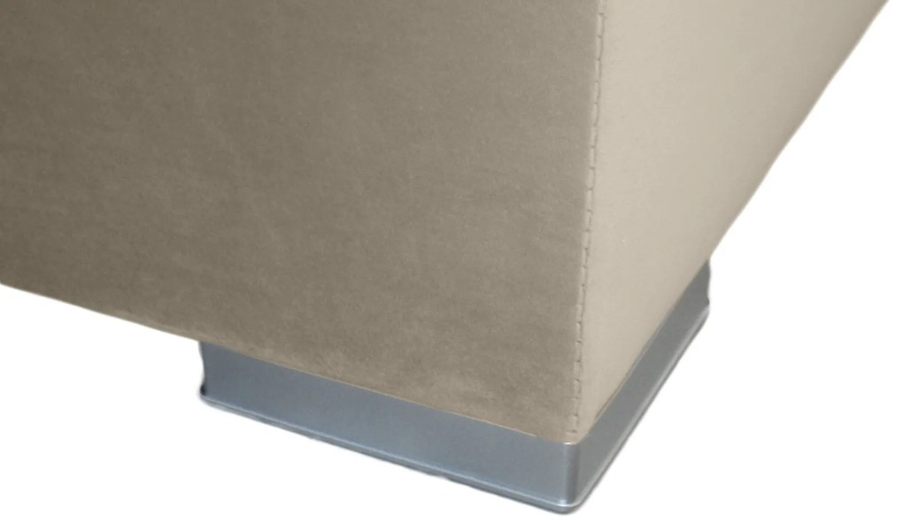 Manželská posteľ Boxspring 140 cm Melo (béžová) (s úložným priestorom). Akcia -20%. Vlastná spoľahlivá doprava až k Vám domov. 1020233