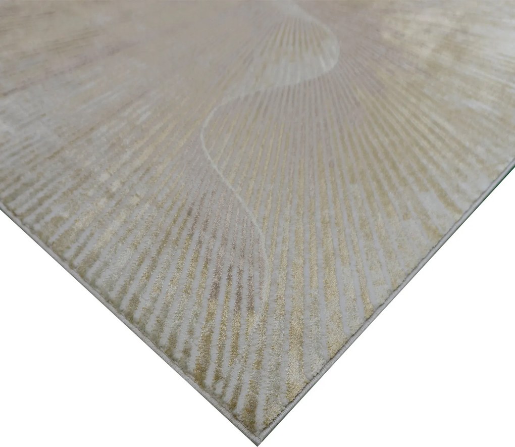 Koberec Esprit 3607 béžový – obdĺžnikový s jemným vzorom Rozmer: 80x150 cm