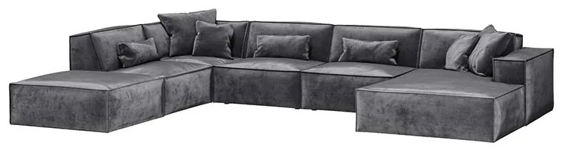 PROXIMA.store - Modulárny gauč GAREDO MAX DRUH LÁTKY: MAGIC VELVET - 2202