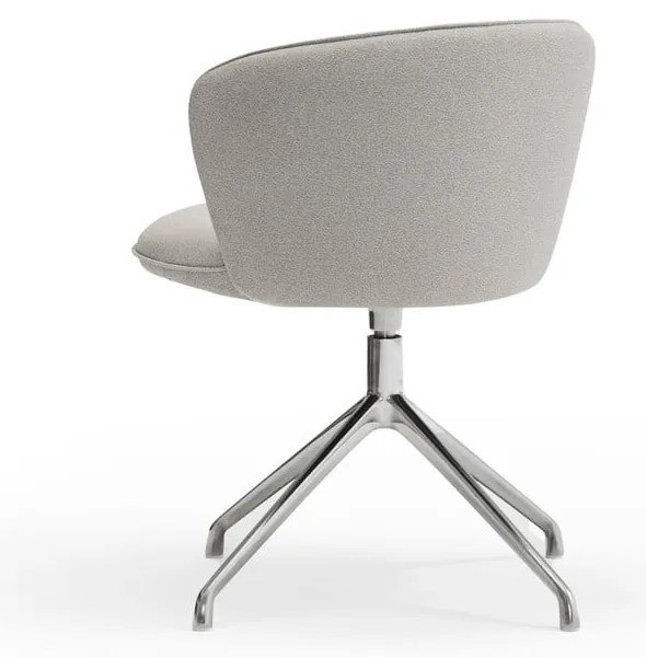 Svetlosivé čalúnené jedálenské kreslá v súprave 2 ks Add – Teulat